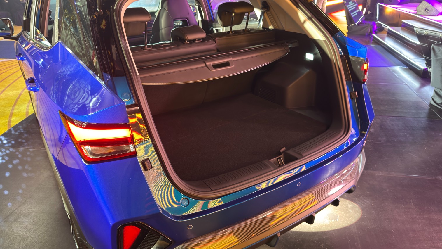 All-new Chevrolet Groove rear cargo area