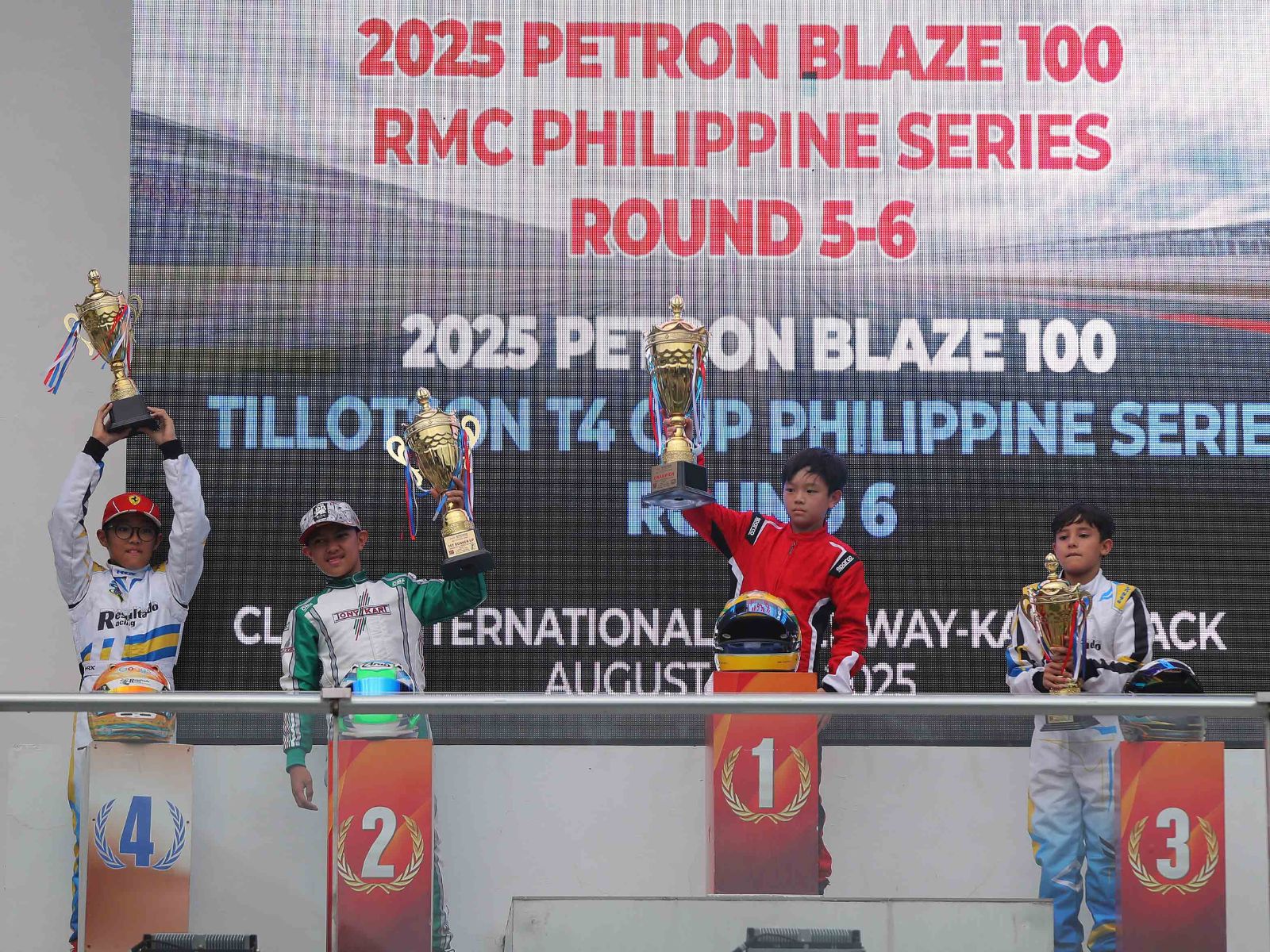 Ayrton Gono Atienza wins P1