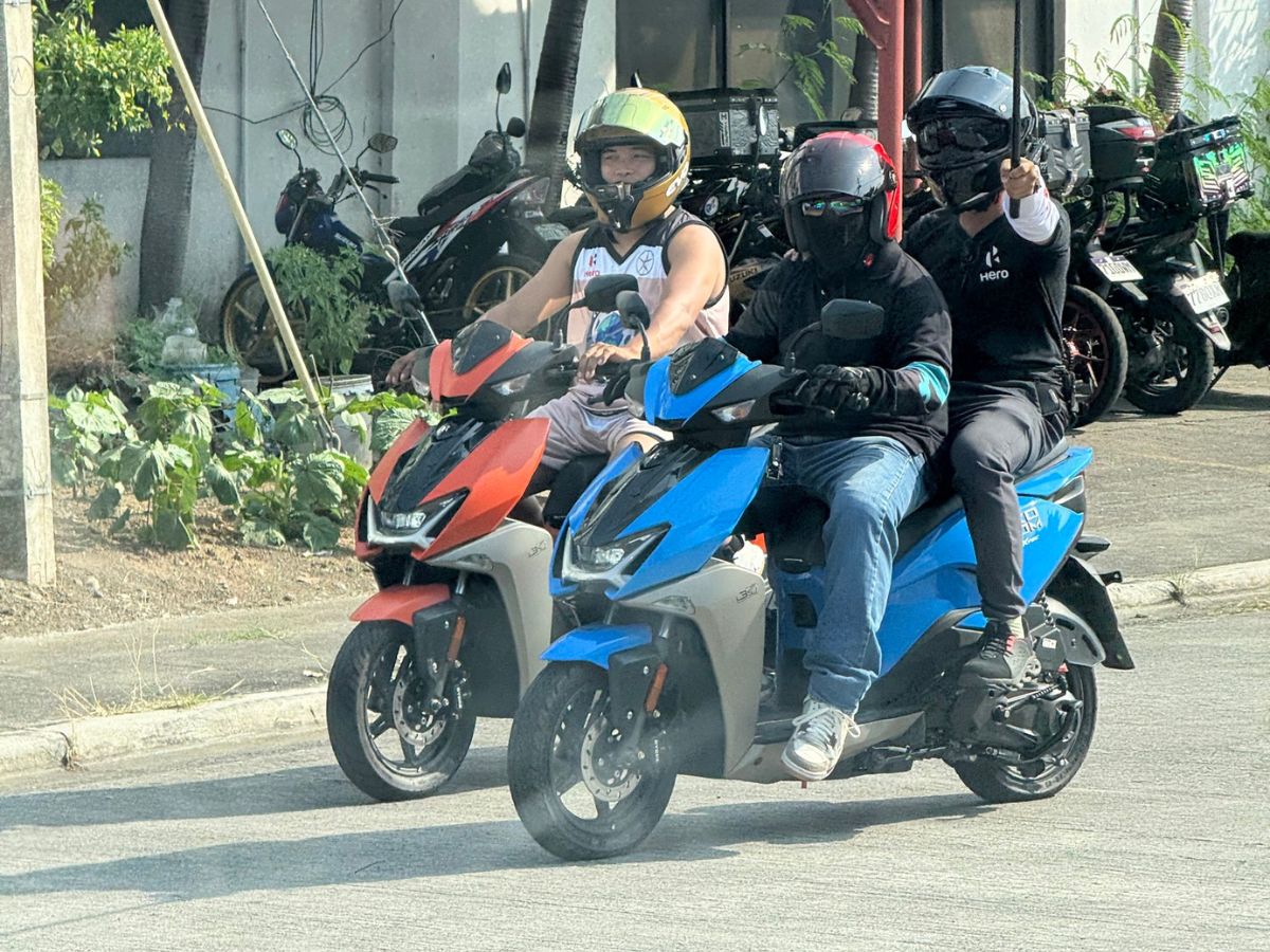 Hero Xoom 110 scooter riders