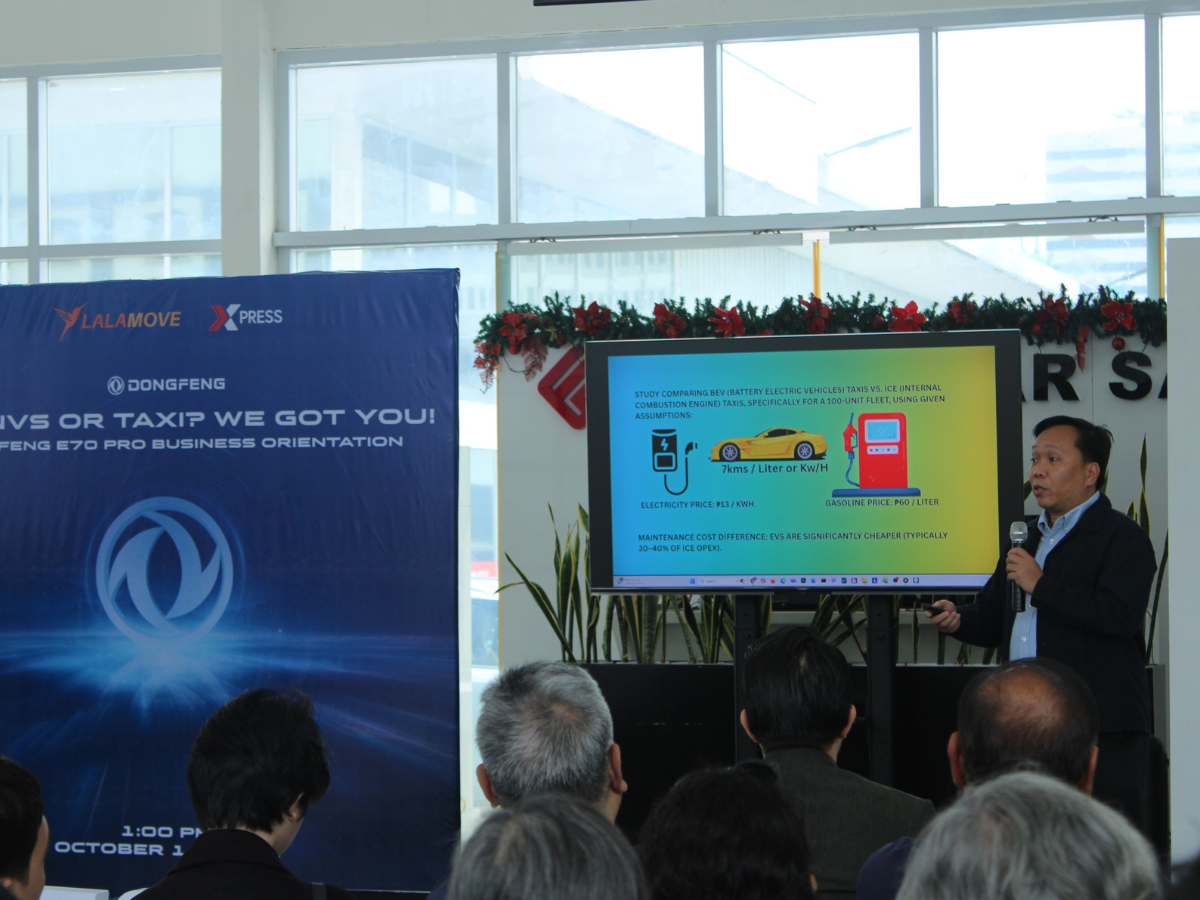 Dongfeng EC Taxi discussion event