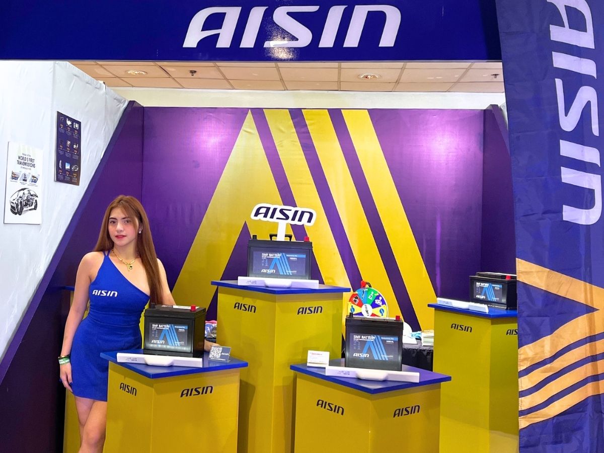 New Aisin Battery previewed at 2025 Manila Auto Salon